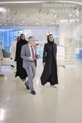 Her Highness attends the opening of the Arab Global Scholars (AGS) Annual Gathering 