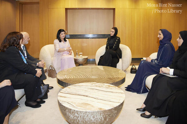 Her Highness meets with President of the Royal Scientific Society