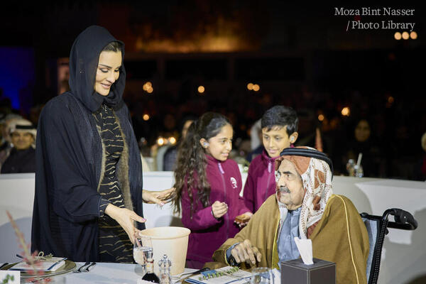 Their Highnesses attend celebration of 30 years of Qatar Foundation