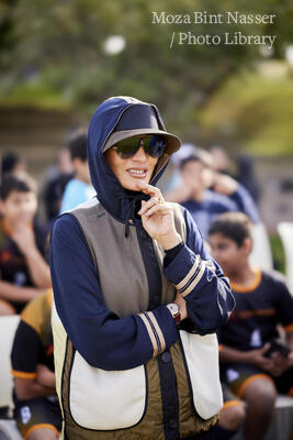 Her Highness attends National Sport Day activities at Qatar Foundation