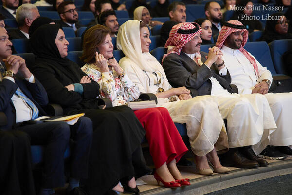 Her Highness attends the Social Entrepreneurship Program showcase for the Mentor Arabia and Akhlaquna Initiatives