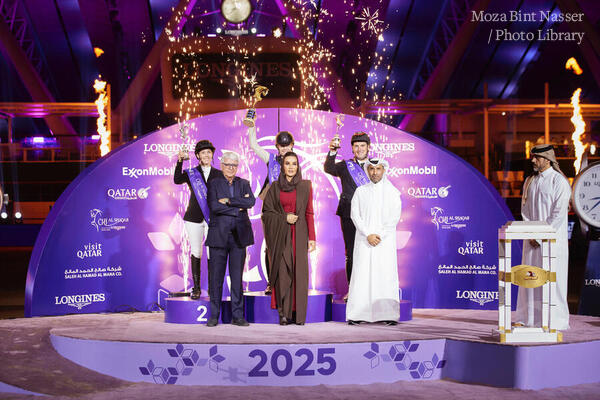 Her Highness attends the CHI Al Shaqab Presented by Longines 2025